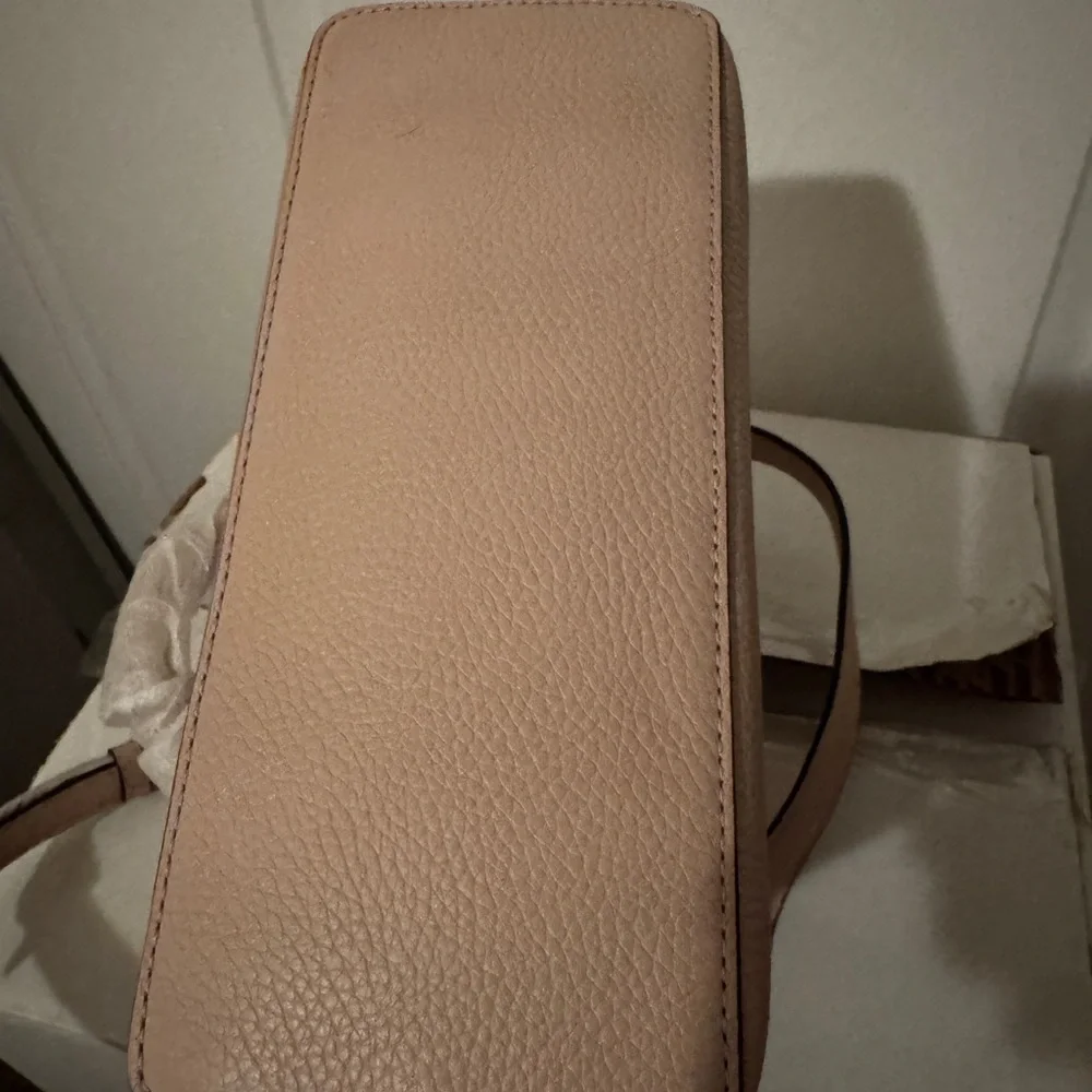 BNWT Michael Kors Blush Leather Satchel - Picture 6 of 9